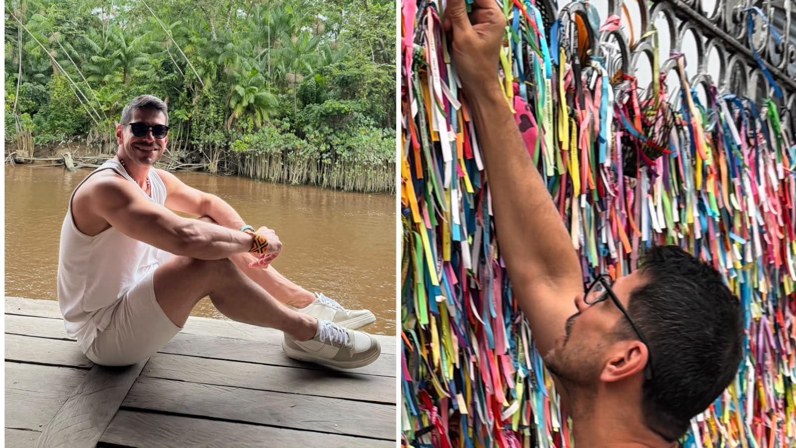 Alexandre Barillari acompanha o Círio de Nazaré em Belém a convite do "Janelas da Fé"